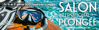 Salon de la Plongée sous-marine, Paris, du 14 au 17 janvier 2027 (s’ouvre dans un nouvel onglet)